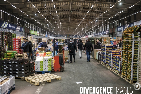 Visite du MIN, Marche International de Rungis