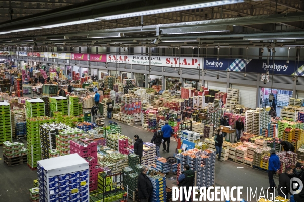 Visite du MIN, Marche International de Rungis