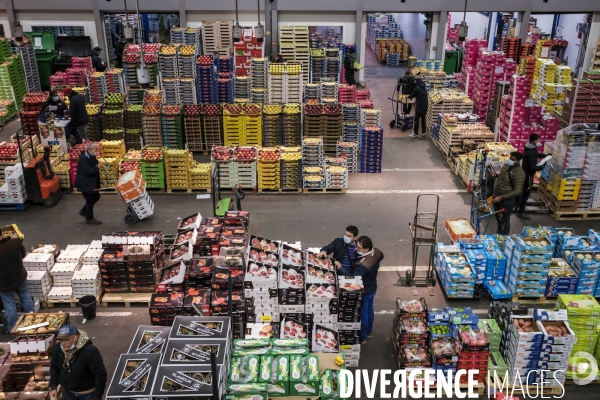 Visite du MIN, Marche International de Rungis