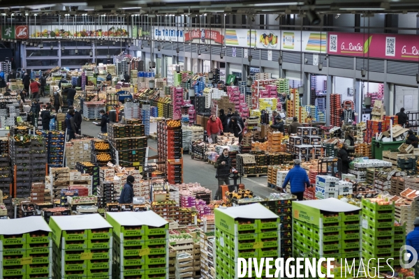Visite du MIN, Marche International de Rungis