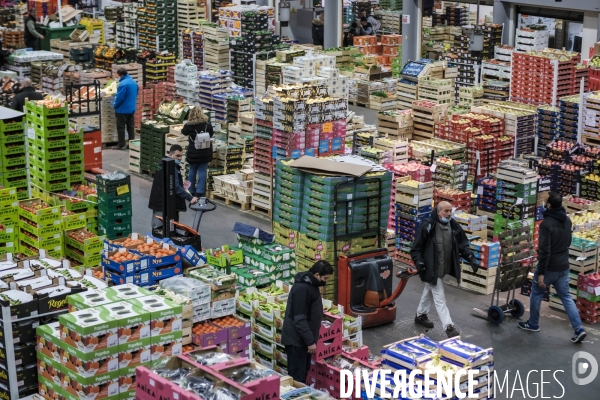 Visite du MIN, Marche International de Rungis