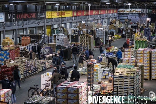 Visite du MIN, Marche International de Rungis
