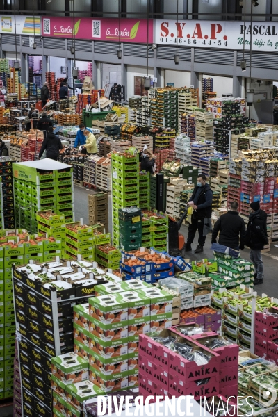 Visite du MIN, Marche International de Rungis