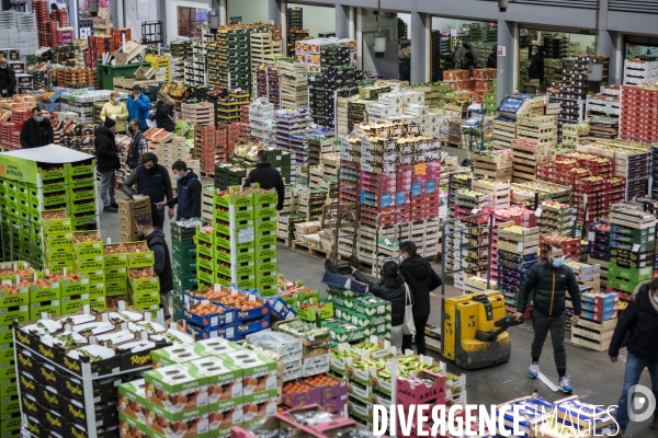 Visite du MIN, Marche International de Rungis