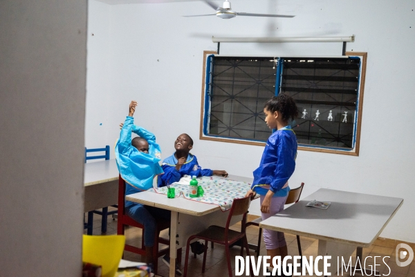 Gabon. Centre d éducation spécialisé.
