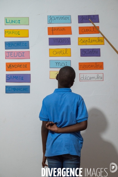 Gabon. Centre d éducation spécialisé.