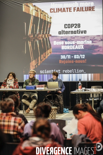 La COP alternative de Scientifiques en rébellion à Bordeaux