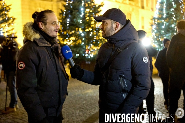 Manifestation au Panthéon  de l  ultradroite