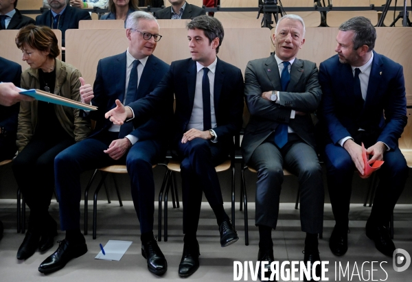 Lancement par Bruno Le Maire et Gabriel Attal de l opération stage de seconde mobilisation générale