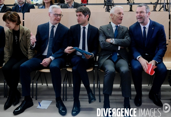 Lancement par Bruno Le Maire et Gabriel Attal de l opération stage de seconde mobilisation générale