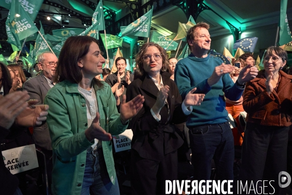 Meeting européennes 2024 Les Ecologistes