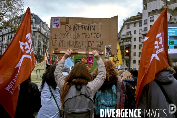Manifestation 40 ans de  la marche pour l’égalité et contre le racisme.