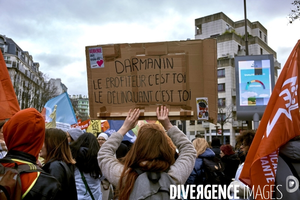 Manifestation 40 ans de  la marche pour l’égalité et contre le racisme.