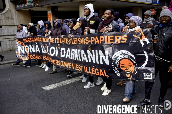 Manifestation 40 ans de  la marche pour l’égalité et contre le racisme.