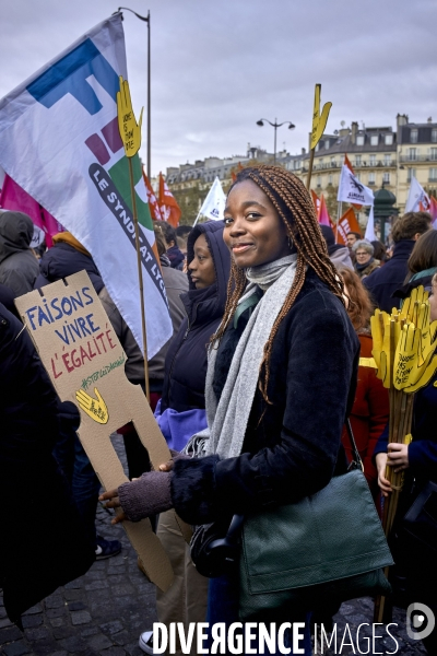 Manifestation 40 ans de  la marche pour l’égalité et contre le racisme.