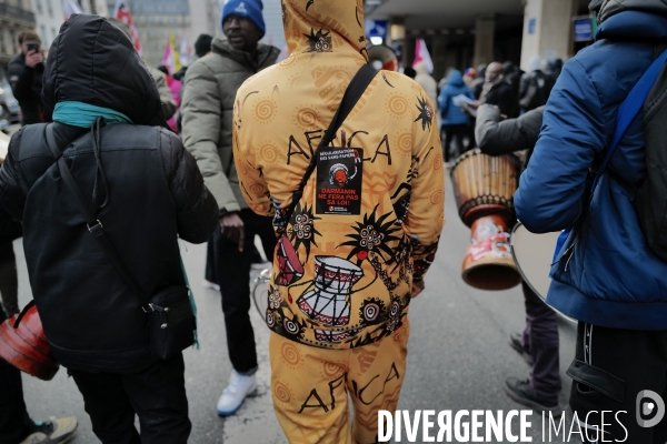 Manifestation à l occasion des 40 ans de la marche pour l egalité et contre le racisme