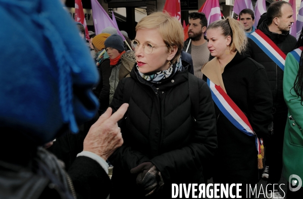 Manifestation à l occasion des 40 ans de la marche pour l egalité et contre le racisme