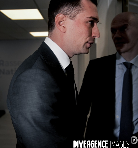 Conférence de presse de Jordan Bardella