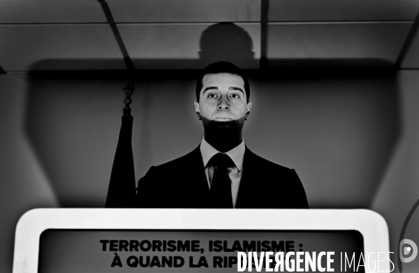 Conférence de presse de Jordan Bardella