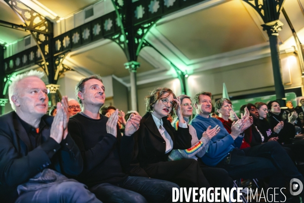 Meeting de lancement de campagne des elections europeennes de Marie Toussaint