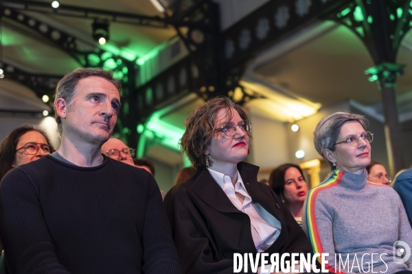 Meeting de lancement de campagne des elections europeennes de Marie Toussaint