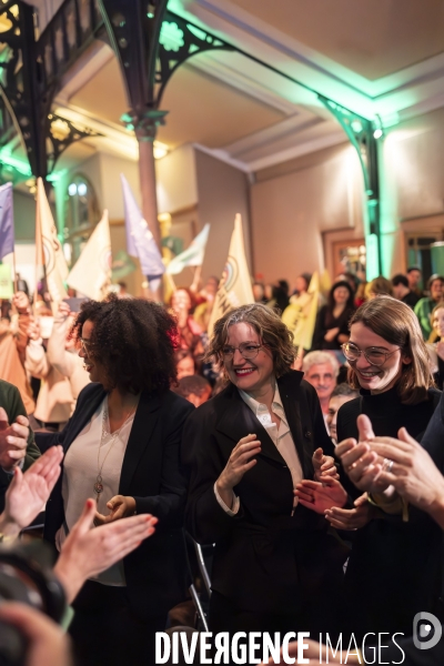 Meeting de lancement de campagne des elections europeennes de Marie Toussaint