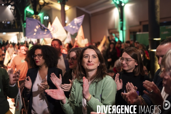 Meeting de lancement de campagne des elections europeennes de Marie Toussaint