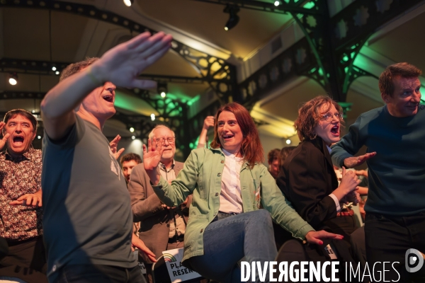 Meeting de lancement de campagne des elections europeennes de Marie Toussaint