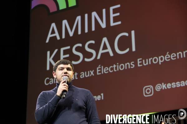 Meeting de lancement de campagne des elections europeennes de Marie Toussaint