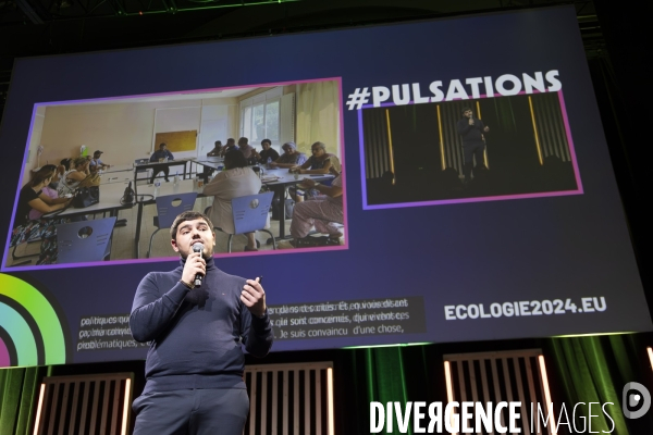 Meeting de lancement de campagne des elections europeennes de Marie Toussaint