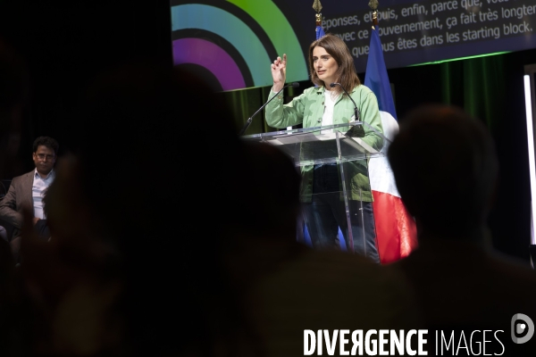 Meeting de lancement de campagne des elections europeennes de Marie Toussaint