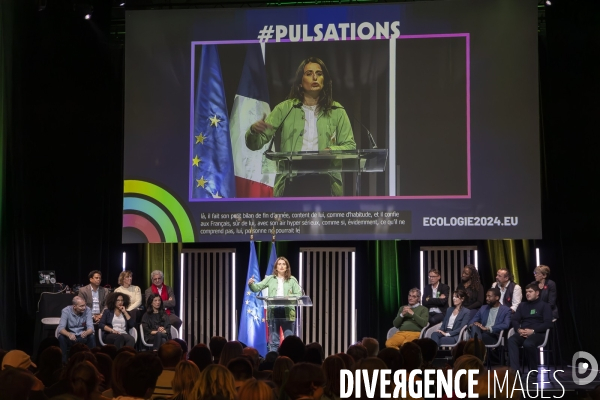 Meeting de lancement de campagne des elections europeennes de Marie Toussaint