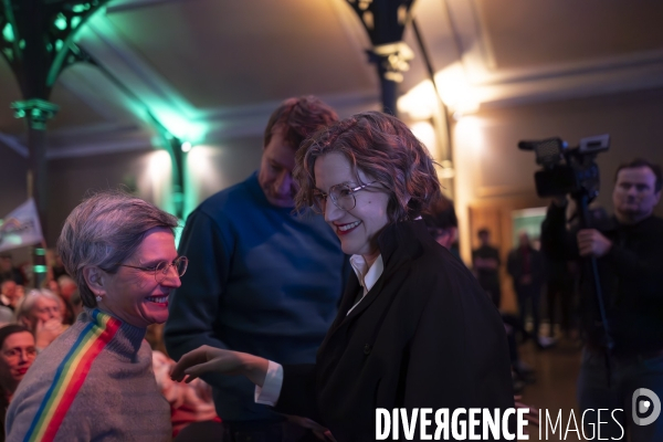 Meeting de lancement de campagne des elections europeennes de Marie Toussaint