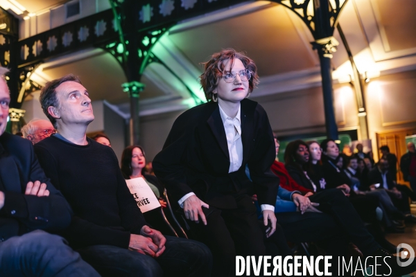 Meeting de lancement de campagne des elections europeennes de Marie Toussaint