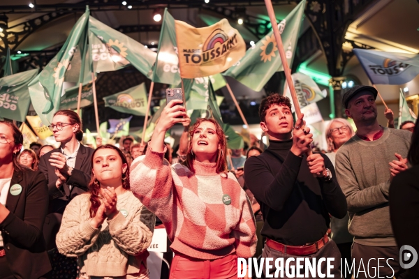 Meeting de lancement de campagne des elections europeennes de Marie Toussaint