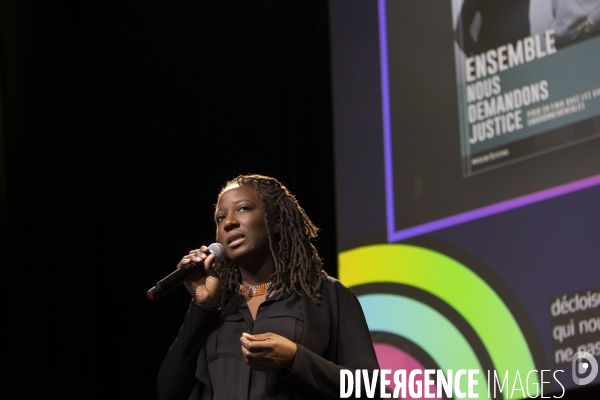 Meeting de lancement de campagne des elections europeennes de Marie Toussaint