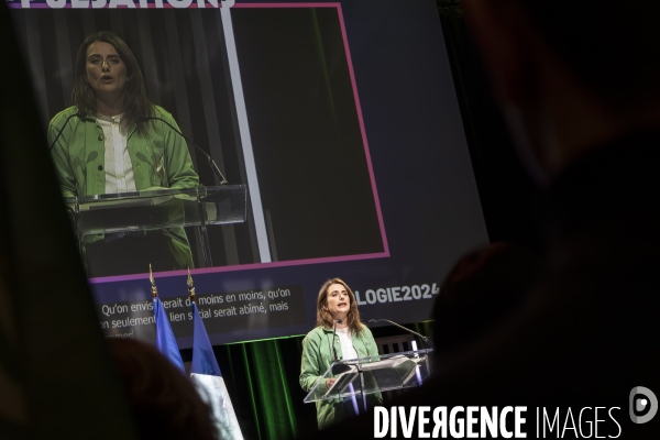 Meeting de lancement de campagne des elections europeennes de Marie Toussaint