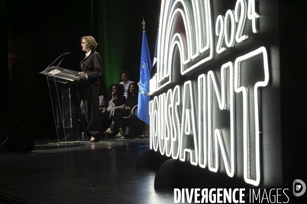 Meeting de lancement de campagne des elections europeennes de Marie Toussaint