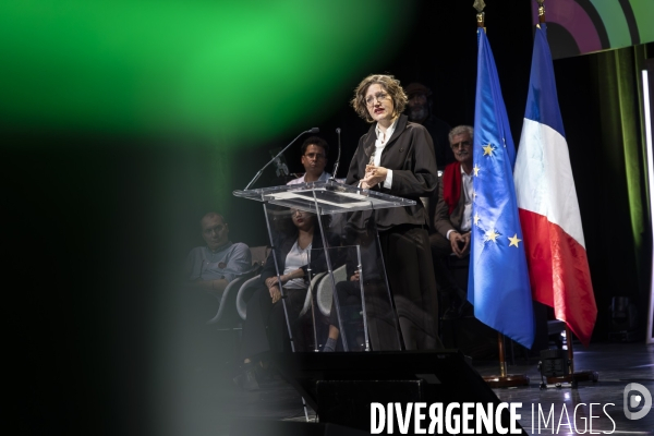 Meeting de lancement de campagne des elections europeennes de Marie Toussaint