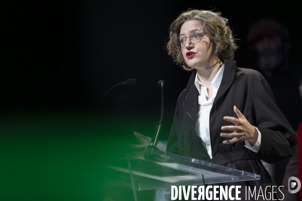 Meeting de lancement de campagne des elections europeennes de Marie Toussaint