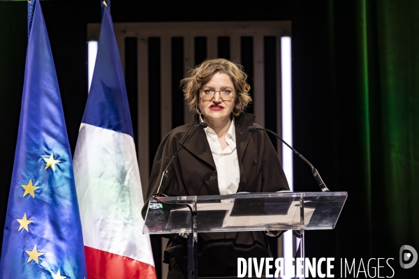 Meeting de lancement de campagne des elections europeennes de Marie Toussaint