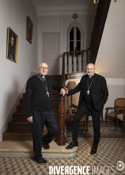 Mgr Rey et Touvet à Toulon