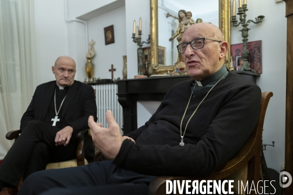 Mgr Rey et Touvet à Toulon