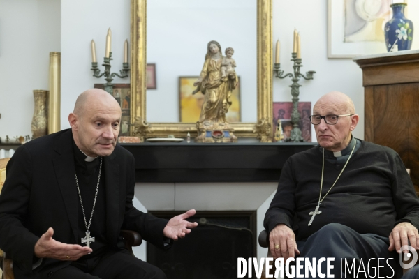 Mgr Rey et Touvet à Toulon