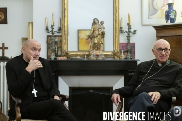 Mgr Rey et Touvet à Toulon