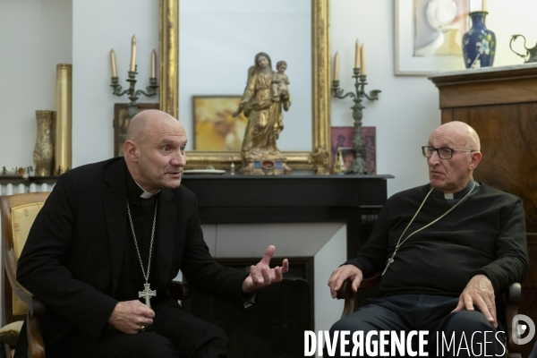 Mgr Rey et Touvet à Toulon