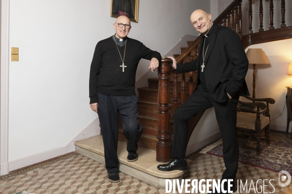 Mgr Rey et Touvet à Toulon