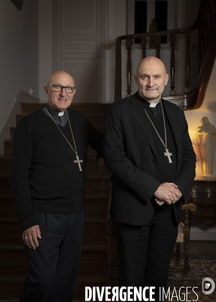 Mgr Rey et Touvet à Toulon