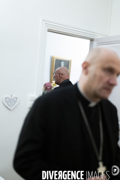Mgr Rey et Touvet à Toulon