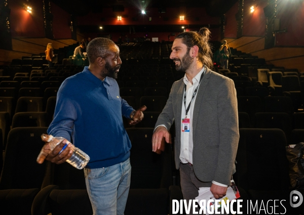 Ladj LY presente son film   Batiment 5  ,au festival du film de Sarlat